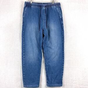 Rag & Bone Jeans Mens L Barstow Joggers Faded Pull On Drawstring Stretch Preppy